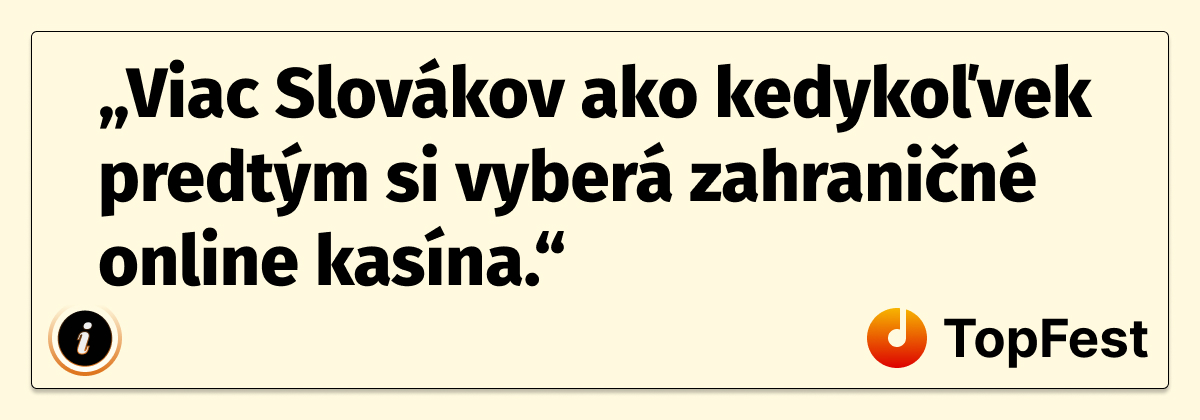Zahraničné Online Casino